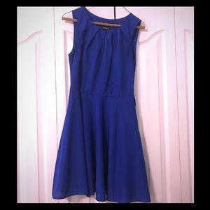 Professional Blue Skater Dress